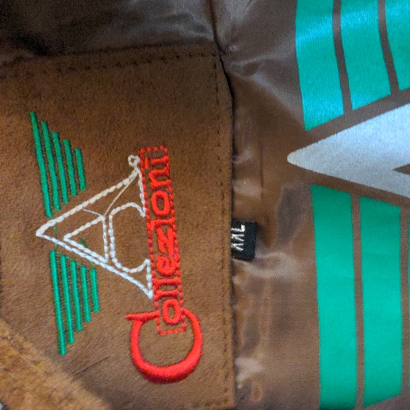 Mens Brown Suede A Collezioni Jacket XXL - Picture 4 of 7